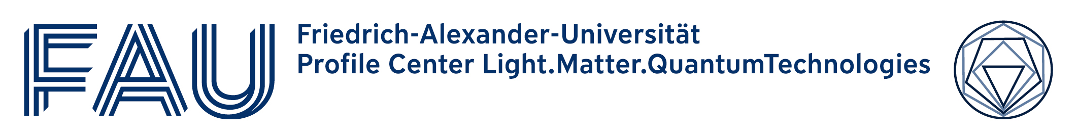 FAU Profile Center Light.Matter.QuantumTechnologies Logo 2024